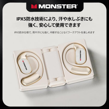 Monster Open-Ear Wireless Earphones Bluetooth 5.3(MONSTER オープンイヤー ワイヤレスイヤホン Bluetooth 5.3)